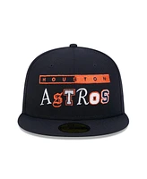 New Era Men's Navy Houston Astros Ransom 59FIFTY Fitted Hat