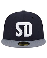 New Era Men's Navy San Diego Fc 2025 Kickoff 59FIFTY Fitted Hat