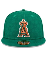 New Era Men's Kelly Green Los Angeles Angels St. Patrick's Day 59FIFTY Fitted Hat