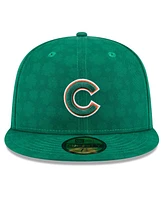 New Era Men's Kelly Green Chicago Cubs St. Patrick's Day 59FIFTY Fitted Hat