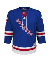 Outerstuff Big Boys and Girls Igor Shesterkin Blue New York Rangers Home Premier Player Jersey