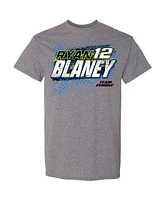 Team Penske Men's Heather Gray Ryan Blaney Car T-Shirt