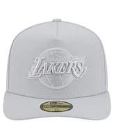 New Era Men's Los Angeles Lakers Colorpack A-Frame Pinch Front 59FIFTY Fitted Hat