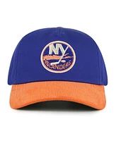 American Needle Men's Royal/Orange New York Islanders Burnett Adjustable Hat