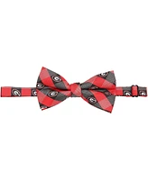 Eagles Wings Georgia Bulldogs Check Bow Tie