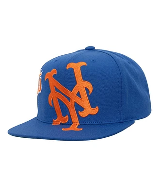 Mitchell & Ness Men's Blue New York Mets Big Time Snapback Hat