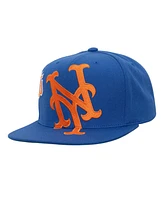 Mitchell & Ness Men's Blue New York Mets Big Time Snapback Hat