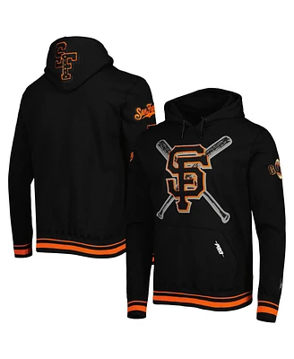 Pro Standard Men's Black San Francisco Giants Mash Up Logo Pullover Hoodie