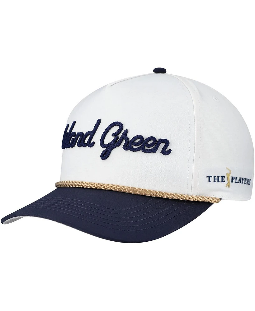 Barstool Golf Men's White The Players Island Green Rope Adjustable Hat