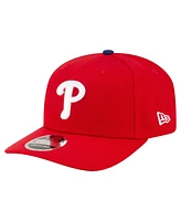 New Era Men's Red Philadelphia Phillies Player Replica 9SEVENTY Adjustable Hat