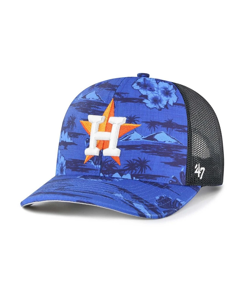 '47 Brand Men's Blue Houston Astros Fiji Trucker Adjustable Hat