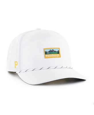 '47 Brand Men's White Pittsburgh Pirates Vacation Golf Hitch Adjustable Hat