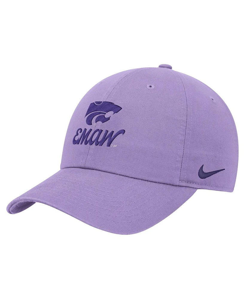 Nike Men's Lavender Kansas State Wildcats Club Adjustable Hat