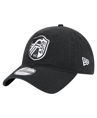 New Era Men's Black St. Louis City Sc 2025 Kickoff 9TWENTY Adjustable Hat