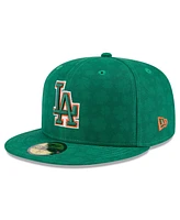 New Era Men's Kelly Green Los Angeles Dodgers St. Patrick's Day 59FIFTY Fitted Hat