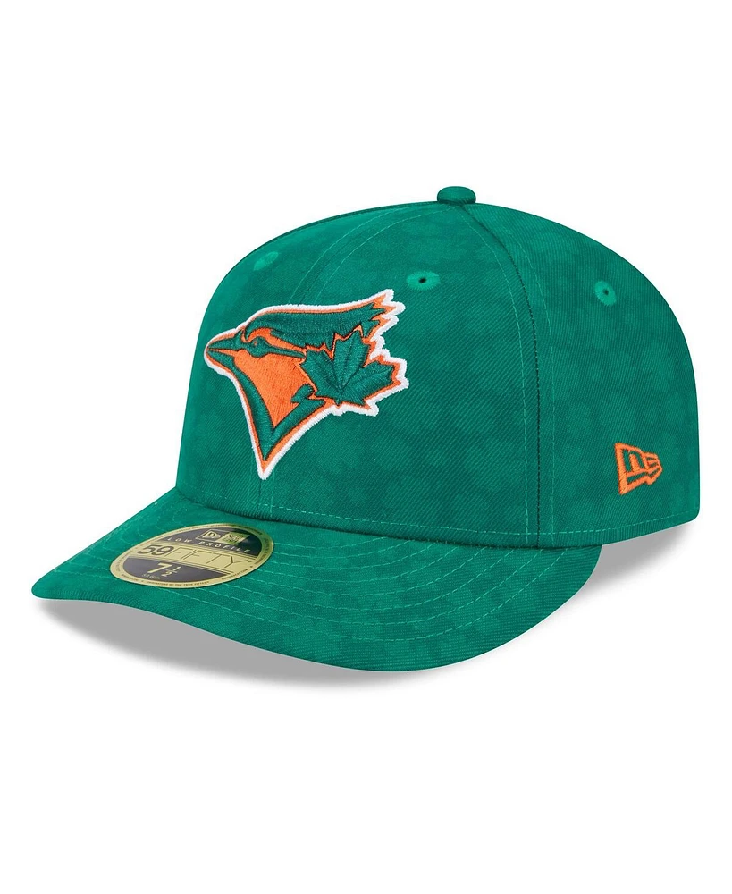 New Era Men's Kelly Green Toronto Blue Jays St. Patrick's Day Low Profile 59FIFTY Fitted Hat