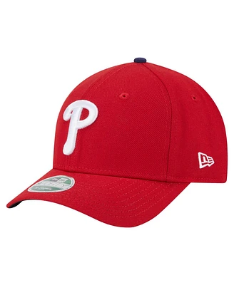 New Era Big Boys and Girls Red Philadelphia Phillies Player Replica 9FORTY Adjustable Hat