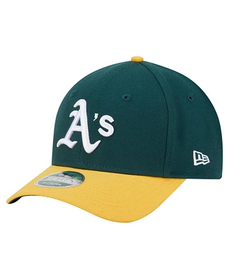 New Era Big Boys and Girls Green Athletics Player Replica 9FORTY Adjustable Hat