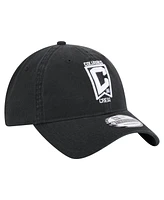 New Era Men's Black Columbus Crew 2025 Kickoff 9TWENTY Adjustable Hat