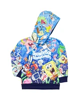 SpongeBob SquarePants Little Boys Plankton Patrick Squidward Fleece Pullover Hoodie Toddler|Child