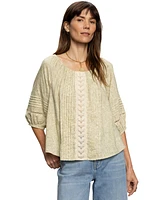 Sanctuary Women's Crafted Beach To Bar Printed Top