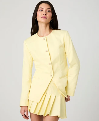 French Connection Women's Sabine Twill Slim-Fit Jacket