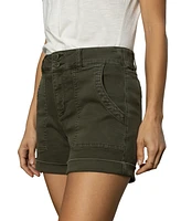 Sanctuary Women's Renegade Mid Rise Cuffed Shorts