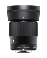 Sigma 30mm f/1.4 Dc Dn Contemporary Prime Lens for Micro Four Thirds