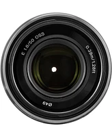 Sony E 50mm f/1.8 Oss Lens for Sony E, Silver