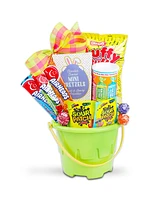 Alder Creek Gift Baskets Easter Sunshine Sand Pail, 7 Pieces