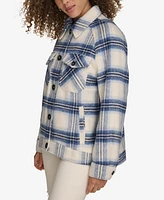 Levi's Women's Wool Blend Shirt Jacket