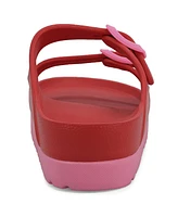 Mia Women's Kota Double Buckle Round Toe Sandals