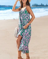 Cupshe Women's Soho Abstract Maxi Beach Dress