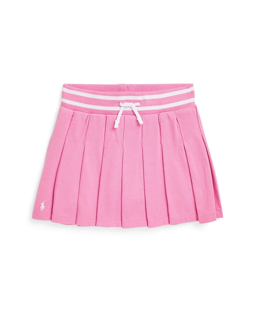 Polo Ralph Lauren Toddler and Little Girls Pleated Jersey Skort