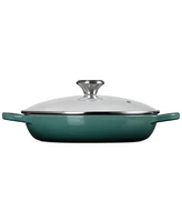 Le Creuset Enameled Cast Iron Signature Round 2.25-Qt. Braiser with Glass Lid