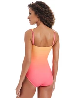 Bar Iii Women's Day Club Ombre One-Piece Swimsuit, Exclusively at Macy's