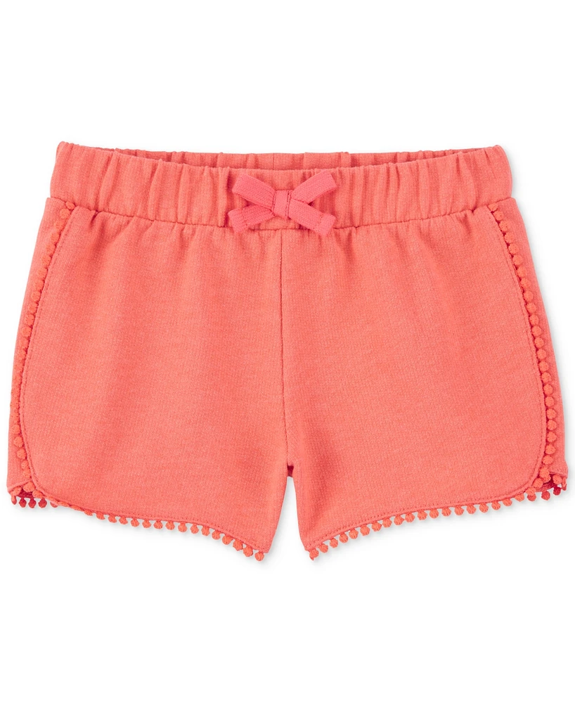 Carter's Toddler Girls Pom-Pom Dolphin Shorts