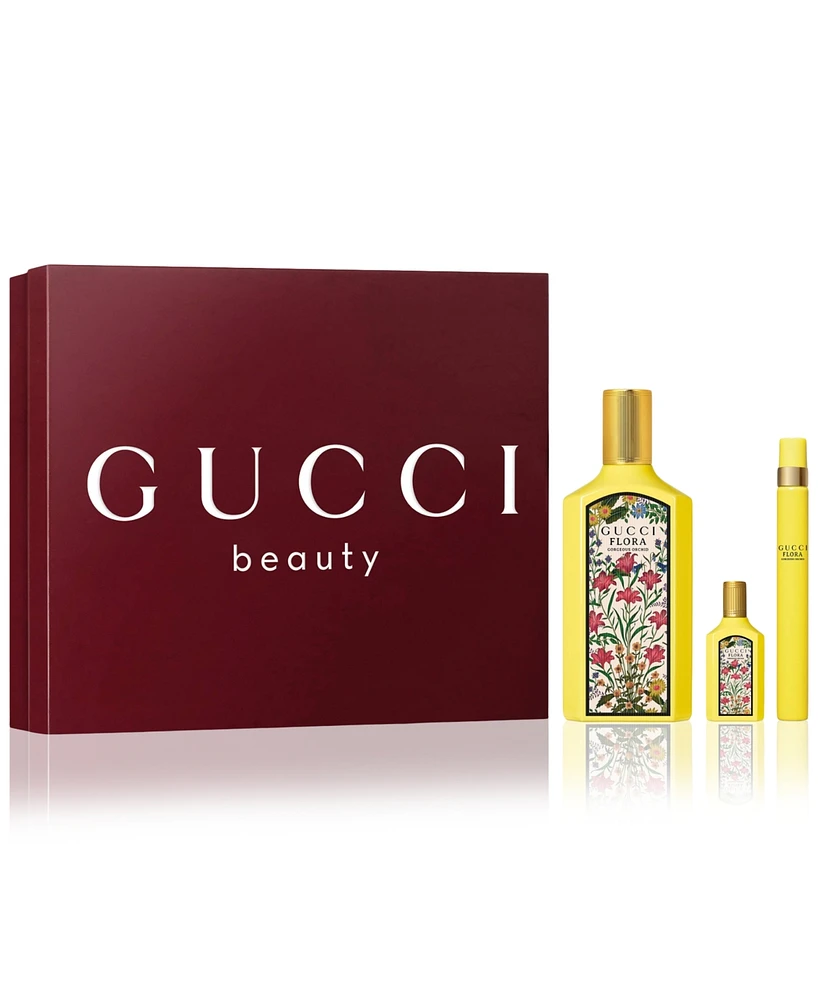 Gucci 3-Pc. Flora Gorgeous Orchid Eau de Parfum Gift Set