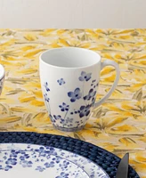 Noritake Bloomington Road 4.75" Set of 4 Mugs, Service for