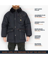 RefrigiWear Big & Tall Iron-Tuff Siberian Jacket - Extreme Cold Weather Workwear, -50°F Protection, Durable Water-Resistant