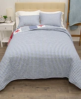 Donna Sharp Stars and Stripes Americana -Pc. Quilt Set