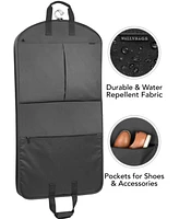 45" Deluxe Extra Capacity Travel Garment Bag with Accessory Pockets