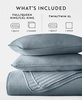 ienjoy Home Stripe Stitch -Pc. Quilt Set