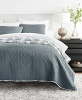 ienjoy Home Distressed Diamond Reversible -Pc. Quilt Set
