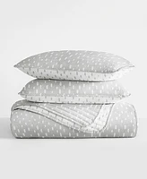 ienjoy Home Painted Dots Reversible -Pc. Quilt Set