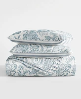 ienjoy Home Jacobean and Stripe Reversible -Pc. Quilt Set