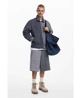 Desigual Men's Structured striped jacket