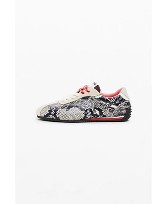 Desigual Women's Snake print sneakers