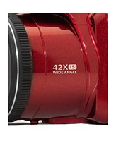 Kodak Pixpro AZ425 Astro Zoom 20MP Full Hd Digital Camera, Red