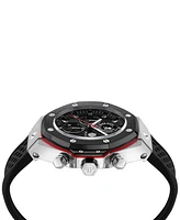 Philipp Plein Men's Chronograph Royal Black Silicone Strap Watch 46mm